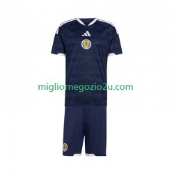 Maglia Scozia Bambino Casa Divisa 2026 Manica Corta
