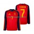Maglia Spagna Ferran Torres 7 Uomo Casa Divisa Mondiali 2026 Manica Lunga