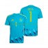 Maglia Spagna David Raya 1 Portiere Uomo Casa Divisa Mondiali 2026 Manica Corta