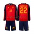 Maglia Spagna Marc Cucurella 22 Bambino Casa Divisa Mondiali 2026 Manica Lunga