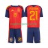 Maglia Spagna Mikel Oyarzabal 21 Bambino Casa Divisa Mondiali 2026 Manica Corta