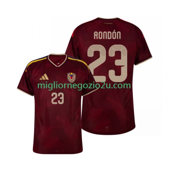 Maglia Venezuela Salomon Rondon 23 Uomo Casa Divisa 2026 Manica Corta