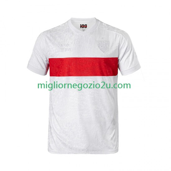 Maglia VfB Stuttgart Anniversary Uomo Casa Divisa 2025-2026 Manica Corta