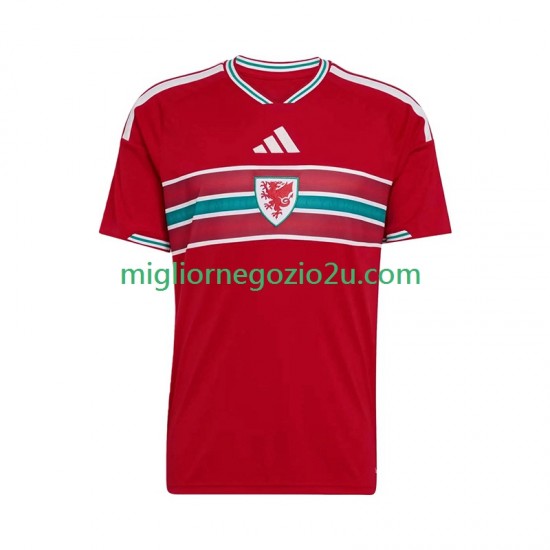 Maglia Galles Uomo Casa Divisa 2026 Manica Corta