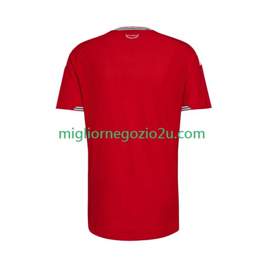 Maglia Galles Uomo Casa Divisa 2026 Manica Corta