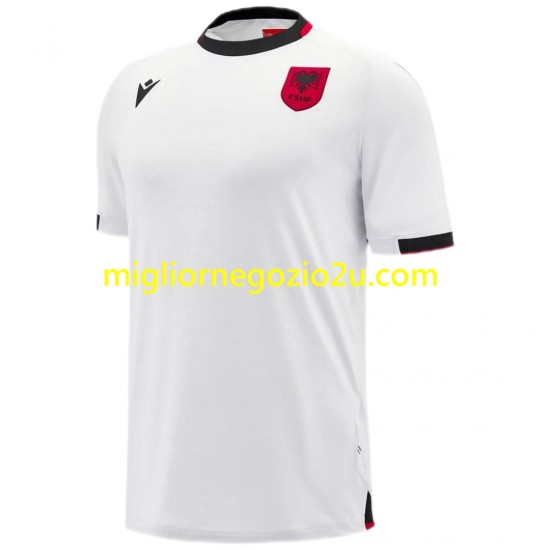 Maglia Albania Uomo Trasferta Divisa 2025 Manica Corta