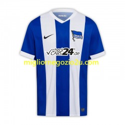 Maglia Hertha BSC Uomo Casa Divisa 2024-2025 Manica Corta