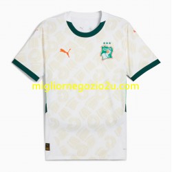 Maglia Costa d'Avorio Uomo Trasferta Divisa 2025 Manica Corta