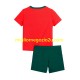 Maglia Portogallo Bambino Casa Divisa 2025 Manica Corta