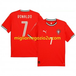 Maglia Portogallo RONALDO 7 Uomo Casa Divisa 2025 Manica Corta