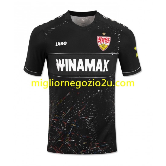 Maglia VfB Stuttgart Uomo Terza Divisa 2024-2025 Manica Corta