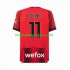 Maglia AC Milan Christian Pulisic 11 Uomo Casa Divisa 2023-2024 Manica Corta