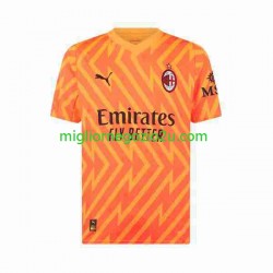 Maglia AC Milan Mike Maignan 16 Portiere Uomo Trasferta Divisa 2023-2024 Manica Corta