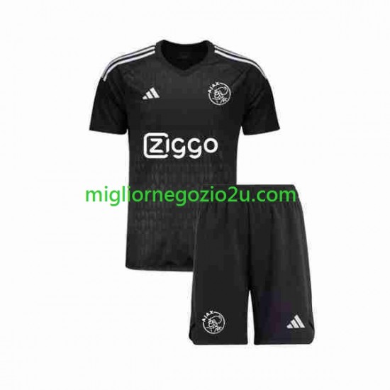 Maglia AFC Ajax Portiere Bambino Terza Divisa 2023-2024 Manica Corta