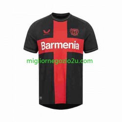 Maglia Bayer 04 Leverkusen Uomo Casa Divisa 2023-2024 Manica Corta