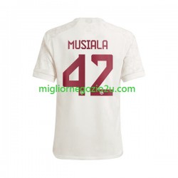 Maglia FC Bayern München Jamal Musiala 42 Uomo Terza Divisa 2023-2024 Manica Corta