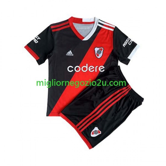 Maglia CA River Plate Bambino Terza Divisa 2023-2024 Manica Corta