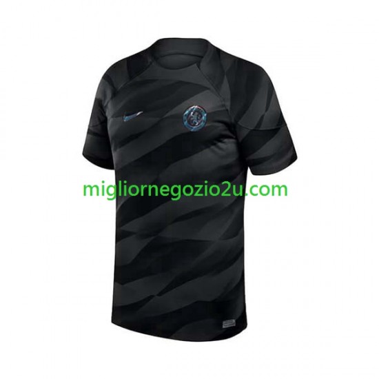 Maglia Chelsea Portiere Uomo Casa Divisa 2023-2024 Manica Corta