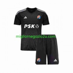Maglia Dinamo Zagreb Portiere Bambino Trasferta Divisa 2023-2024 Manica Corta