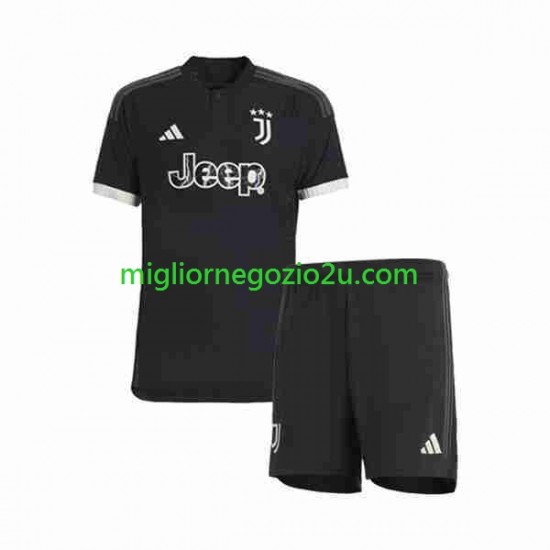 Maglia Juventus Bambino Terza Divisa 2023-2024 Manica Corta