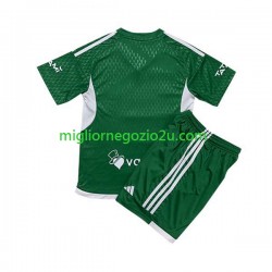Maglia Maccabi Haifa Bambino Casa Divisa 2023-2024 Manica Corta