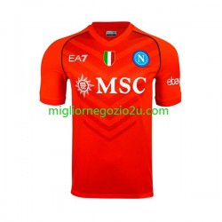 Maglia Napoli Portiere Uomo Casa Divisa 2023-2024 Manica Corta