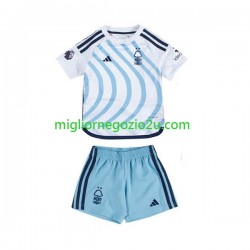 Maglia Nottingham Forest Bambino Trasferta Divisa 2023-2024 Manica Corta