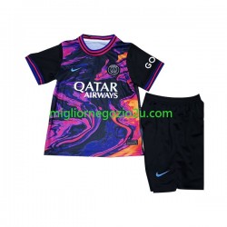 Maglia Paris Saint-Germain Special Bambino Casa Divisa 2023-2024 Manica Corta