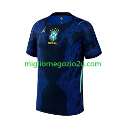 Maglia Brasile Uomo Trasferta Divisa Mondiali 2026 Manica Corta