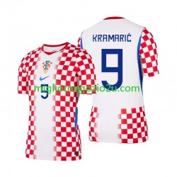 Maglia Croazia Andrej Kramaric 9 Uomo Casa Divisa Mondiali 2026 Manica Corta