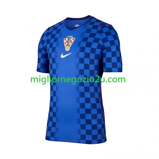 Maglia Croazia Uomo Trasferta Divisa Mondiali 2026 Manica Corta