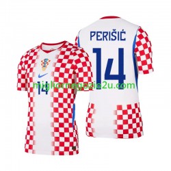 Maglia Croazia Ivan Perisic 14 Uomo Casa Divisa Mondiali 2026 Manica Corta