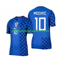 Maglia Croazia Modrić Luka 10 Uomo Trasferta Divisa Mondiali 2026 Manica Corta