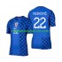 Maglia Croazia Luka Vuskovic 22 Uomo Trasferta Divisa Mondiali 2026 Manica Corta