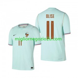 Maglia Francia Michael Olise 11 Uomo Trasferta Divisa Mondiali 2026 Manica Corta