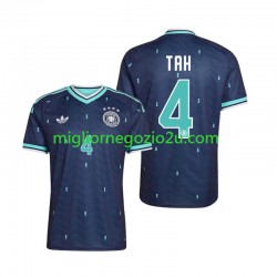 Maglia Germania Jonathan Tah 4 Uomo Trasferta Divisa Mondiali 2026 Manica Corta