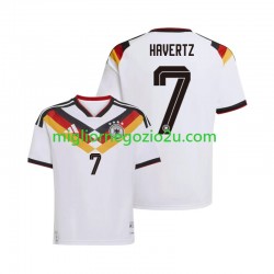 Maglia Germania Kai Havertz 7 Uomo Casa Divisa Mondiali 2026 Manica Corta