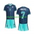 Maglia Germania Kai Havertz 7 Bambino Trasferta Divisa Mondiali 2026 Manica Corta