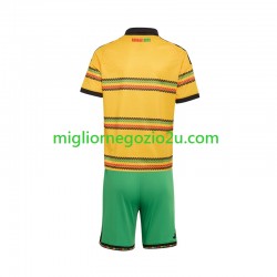 Maglia Giamaica Bambino Casa Divisa Mondiali 2026 Manica Corta
