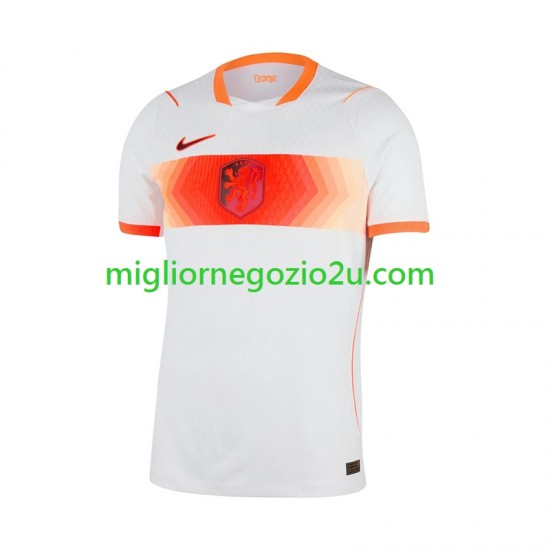 Maglia Paesi Bassi Uomo Trasferta Divisa Mondiali 2026 Manica Corta