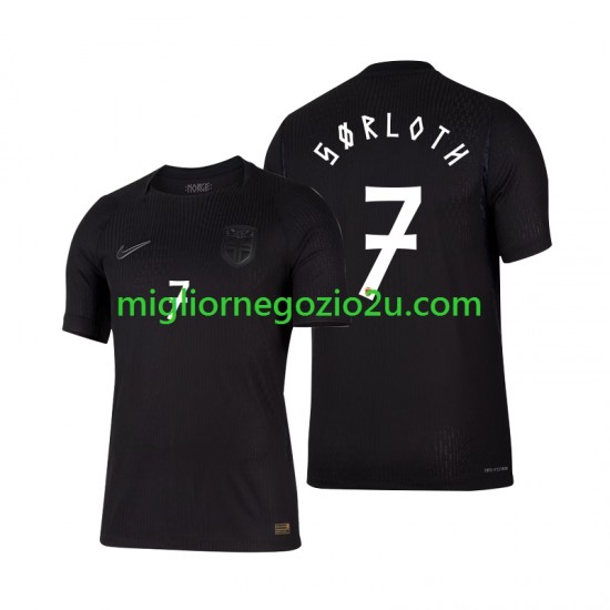 Maglia Norvegia Alexander Sorloth 7 Uomo Trasferta Divisa Mondiali 2026 Manica Corta