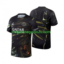 Maglia Paris Saint-Germain Night Edition Uomo Quarta Divisa 2025-2026 Manica Corta