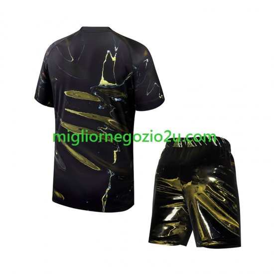 Maglia Paris Saint-Germain Night Edition Bambino Quarta Divisa 2025-2026 Manica Corta