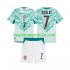 Maglia Portogallo Cristiano Ronaldo 7 Bambino Trasferta Divisa 2026 2027 Manica Corta