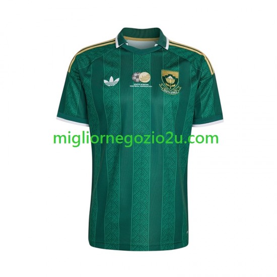 Maglia Sudafrica Uomo Trasferta Divisa Mondiali 2026 Manica Corta