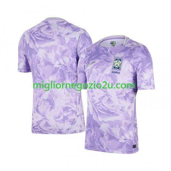 Maglia Corea del Sud Uomo Trasferta Divisa Mondiali 2026 Manica Corta