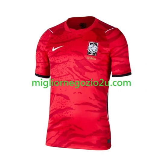 Maglia Corea del Sud Uomo Casa Divisa Mondiali 2026 Manica Corta