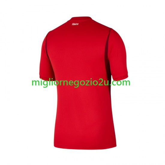 Maglia Turchia Uomo Casa Divisa 2026 2027 Manica Corta