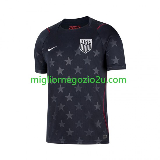 Maglia Stati Uniti Uomo Trasferta Divisa Mondiali 2026 Manica Corta