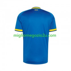 Maglia Ucraina Uomo Trasferta Divisa Mondiali 2026 Manica Corta